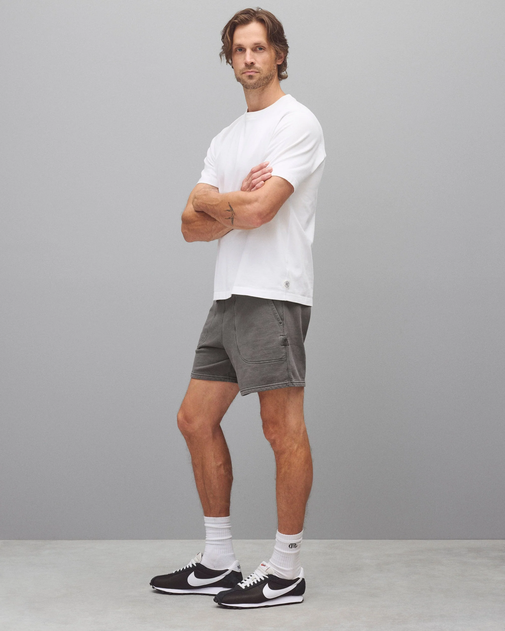 Midweight Terry Fadeaway Standard Sweatshort 6" - Image 4