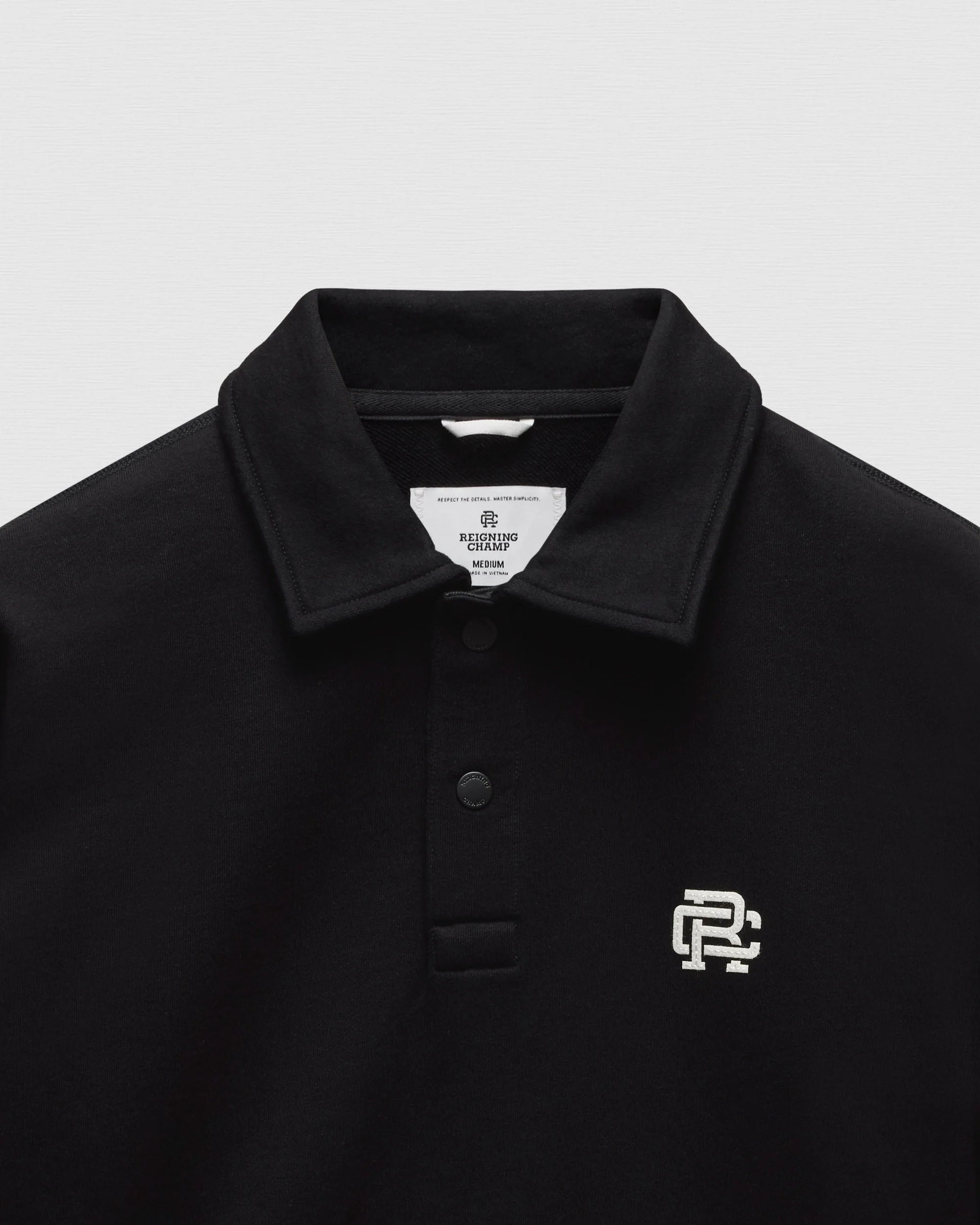 Midweight Terry Monogram Standard Rugby Sweatshirt - Image 8