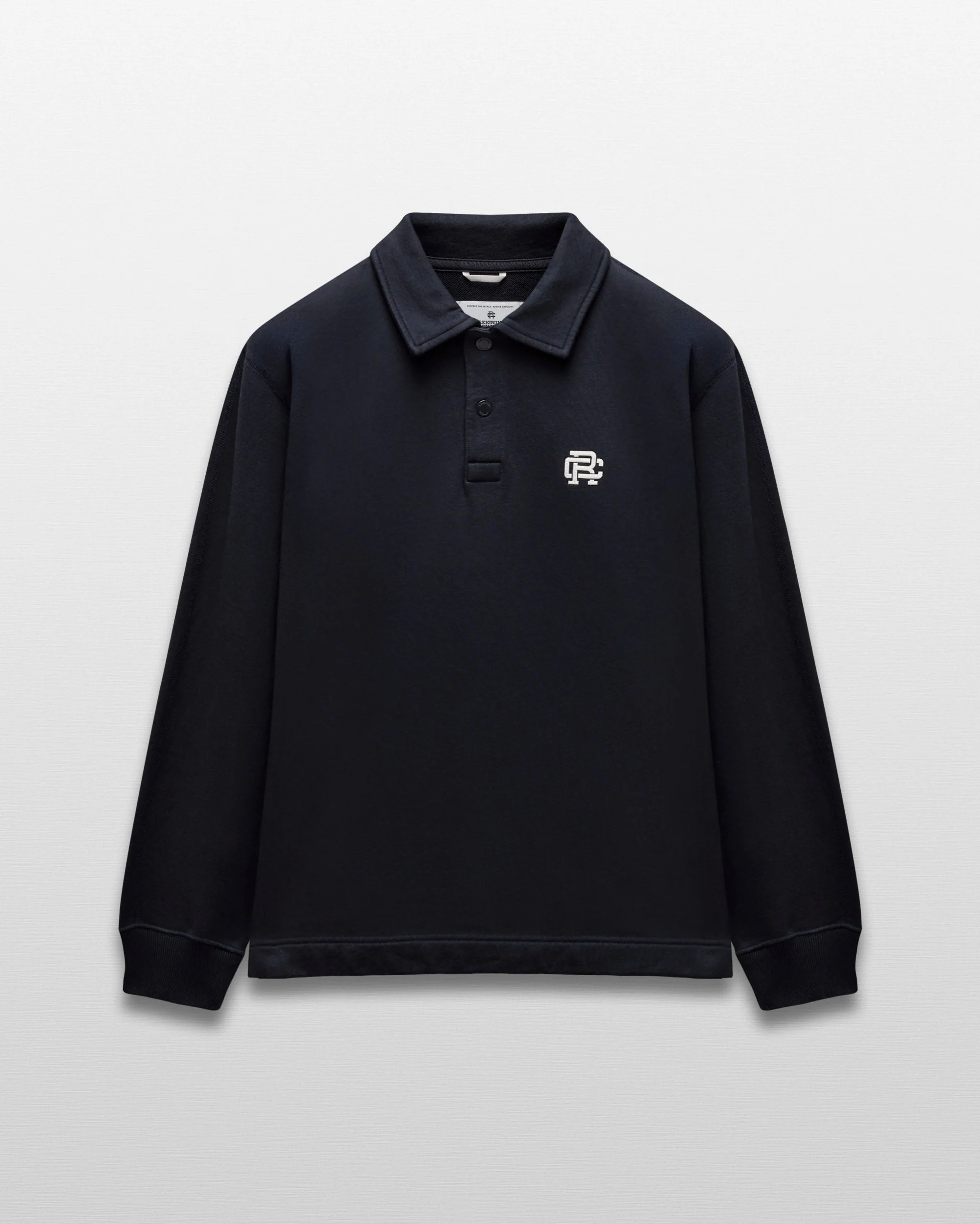 Midweight Terry Monogram Standard Rugby Sweatshirt - Image 7