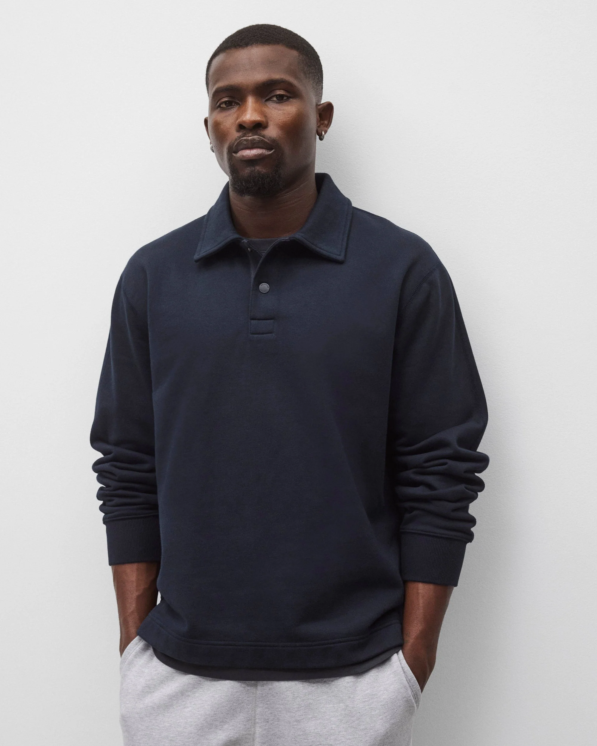 Midweight Terry Rugby Standard Sweatshirt - Image 2