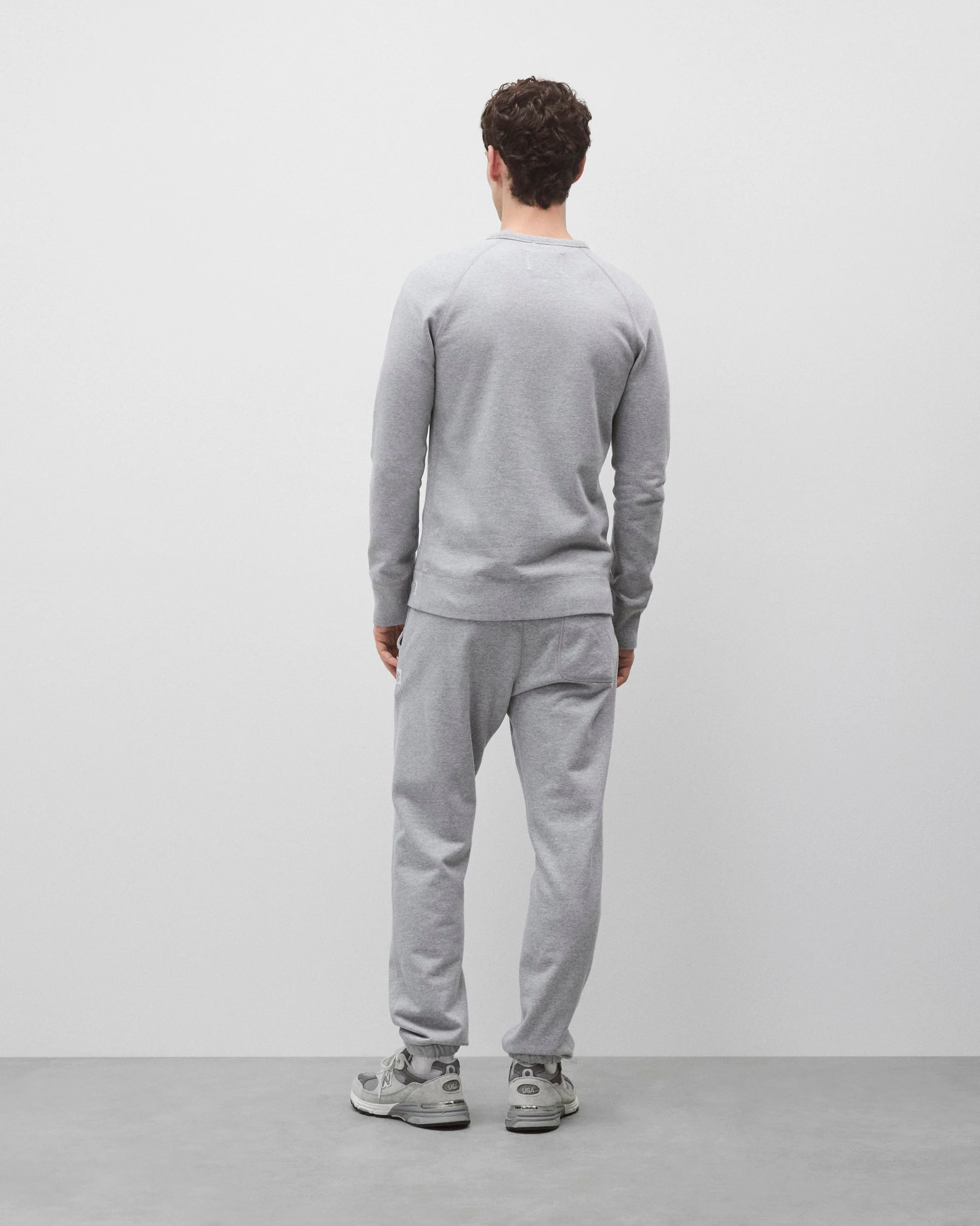 Midweight Terry Slim Crewneck - Image 5