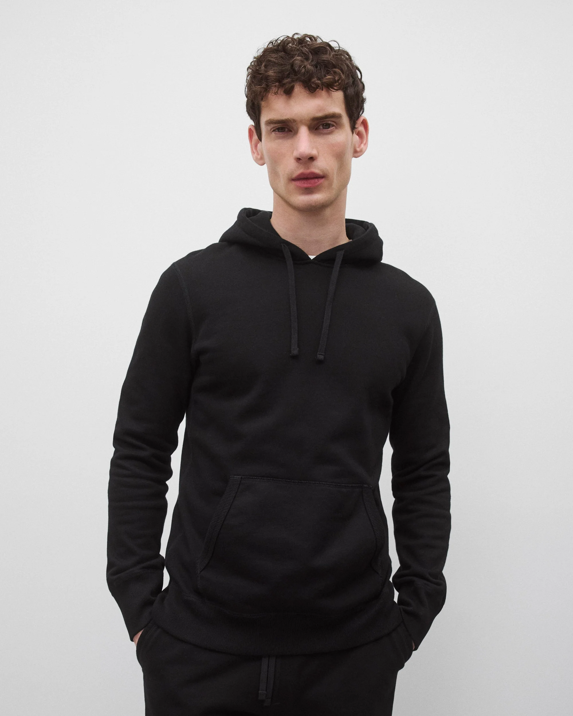 Midweight Terry Slim Hoodie - Image 2