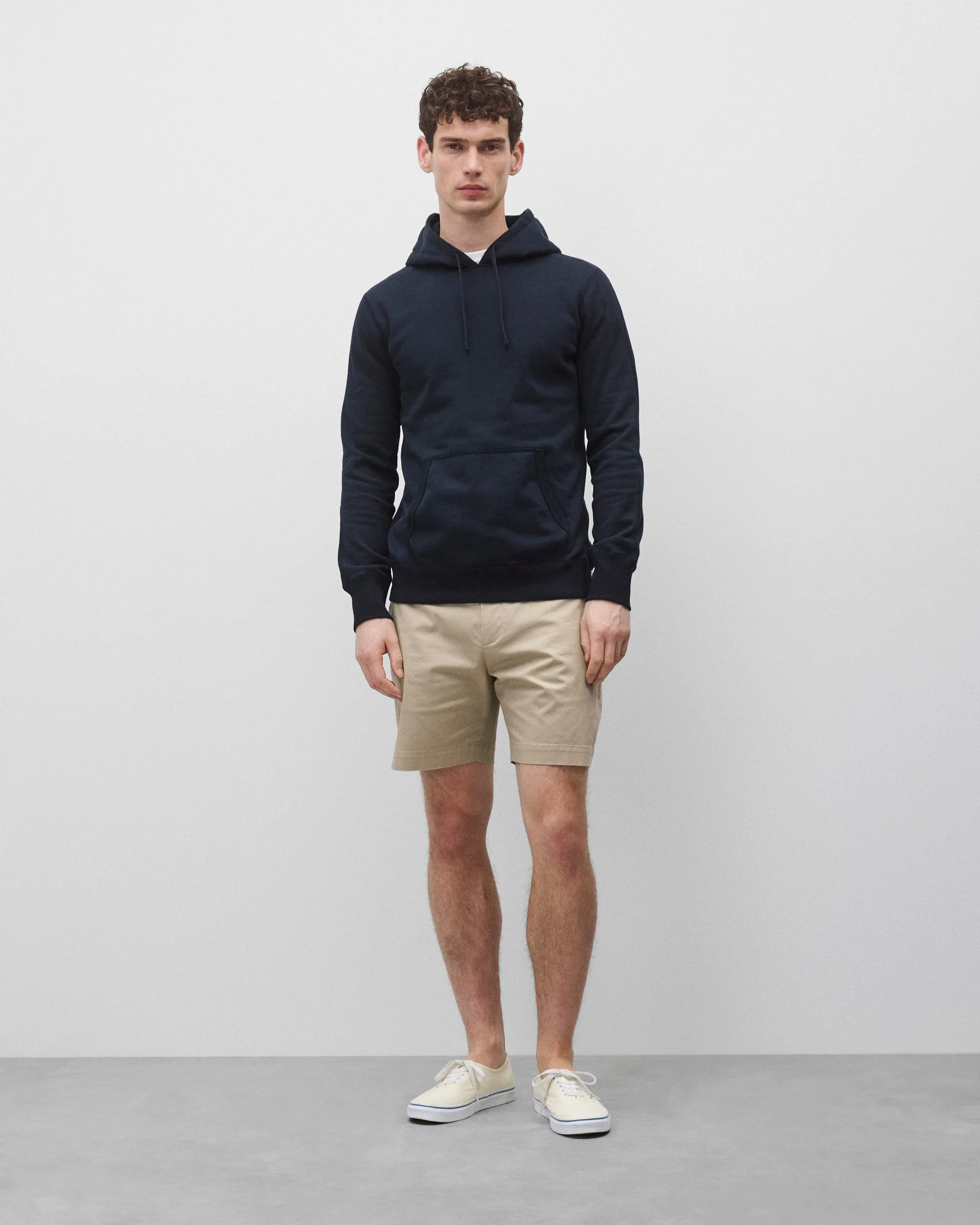 Midweight Terry Slim Hoodie - Image 3