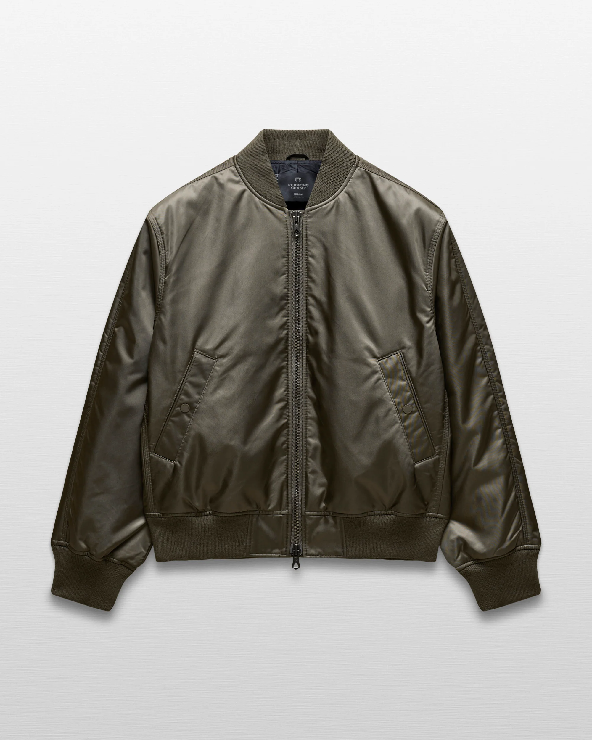 Nylon Twill Crew Jacket - Image 6