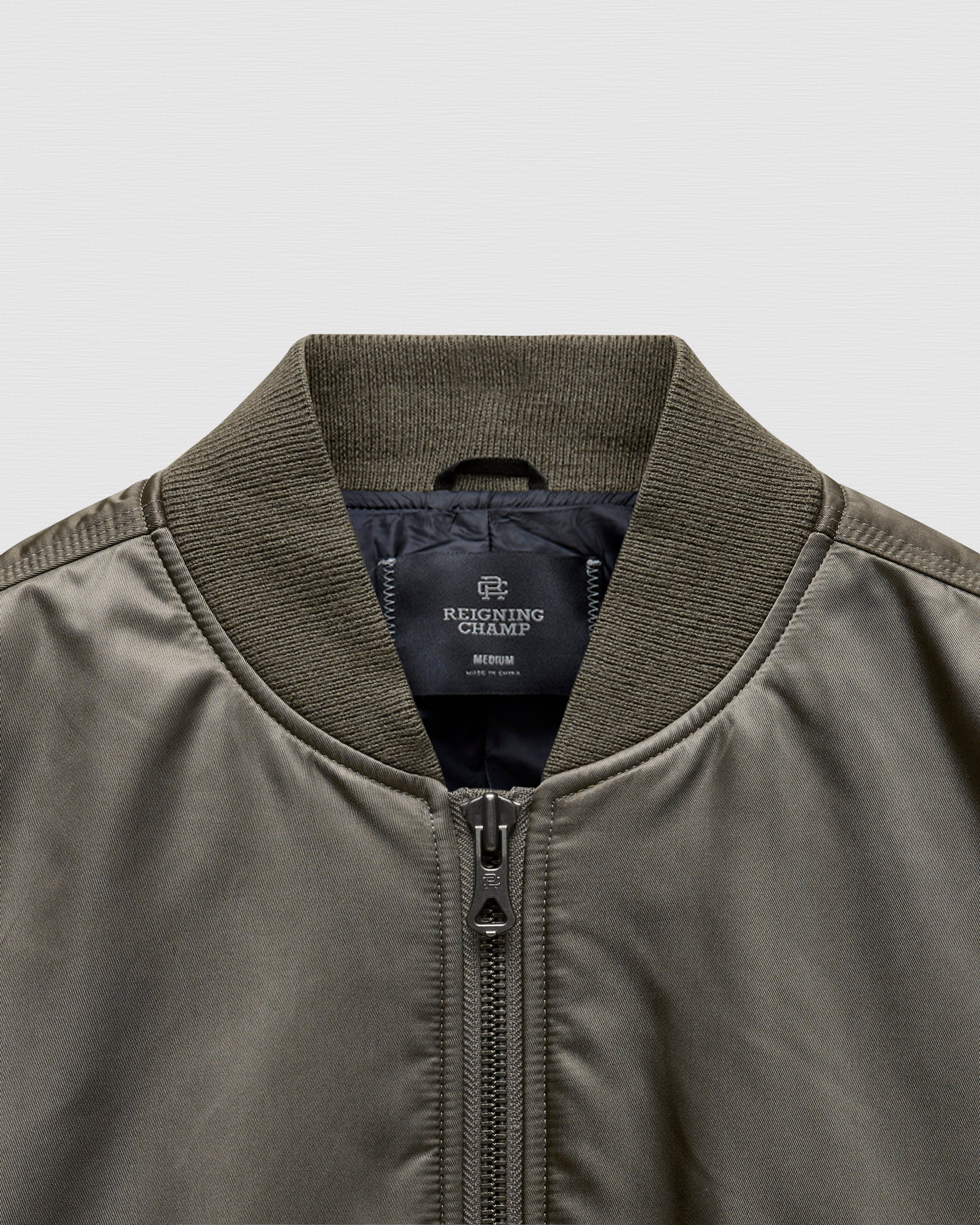 Nylon Twill Crew Jacket - Image 8
