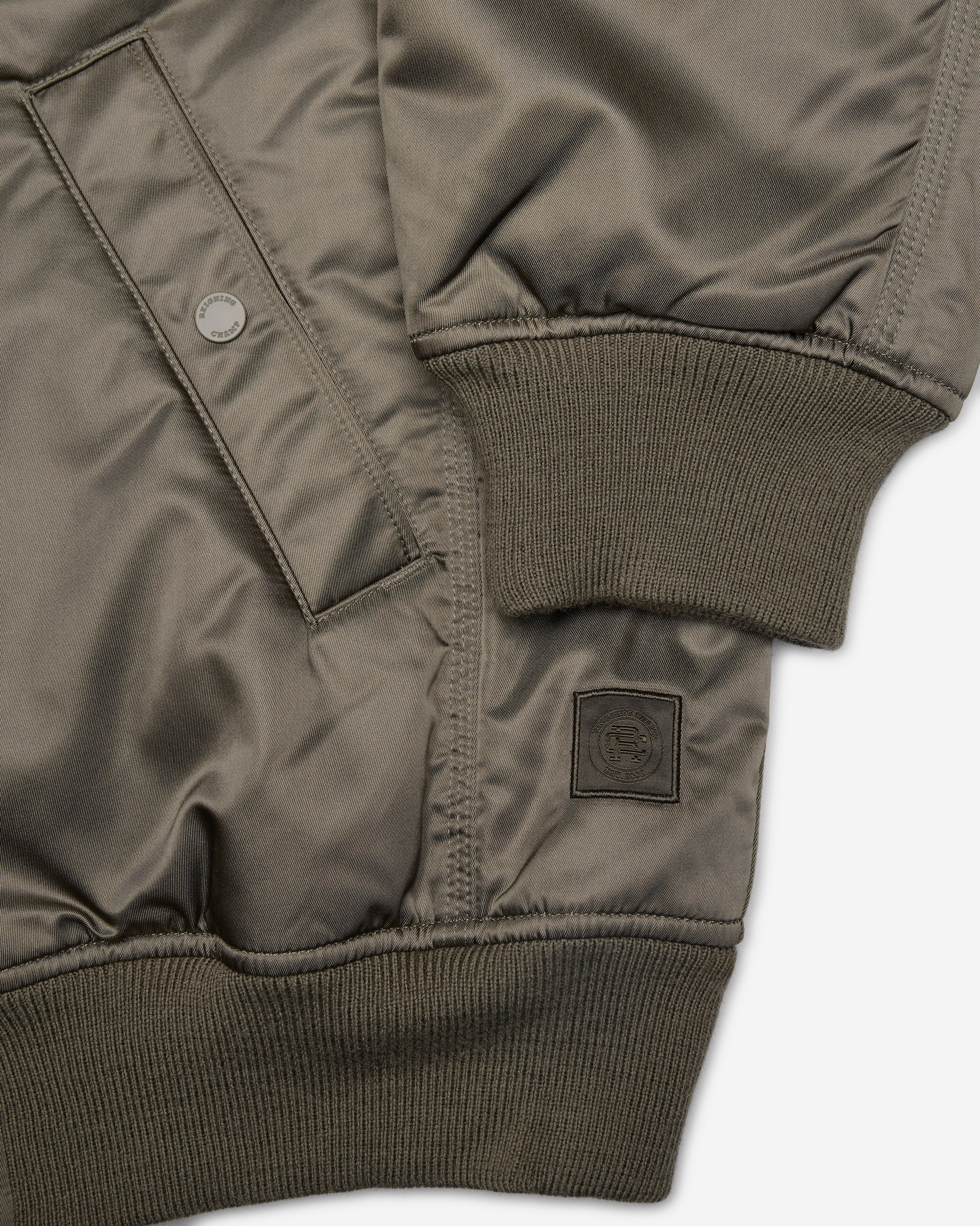 Nylon Twill Crew Jacket - Image 9