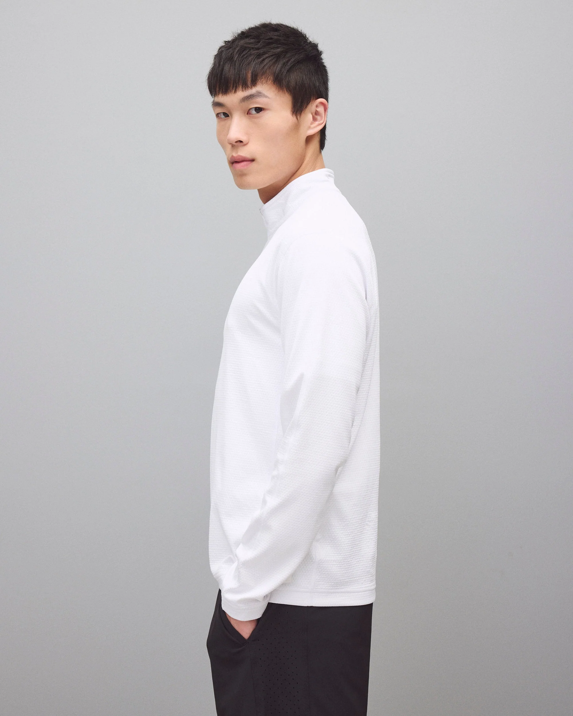 Solotex Mesh Tiebreak Standard Quarter Zip - Image 3