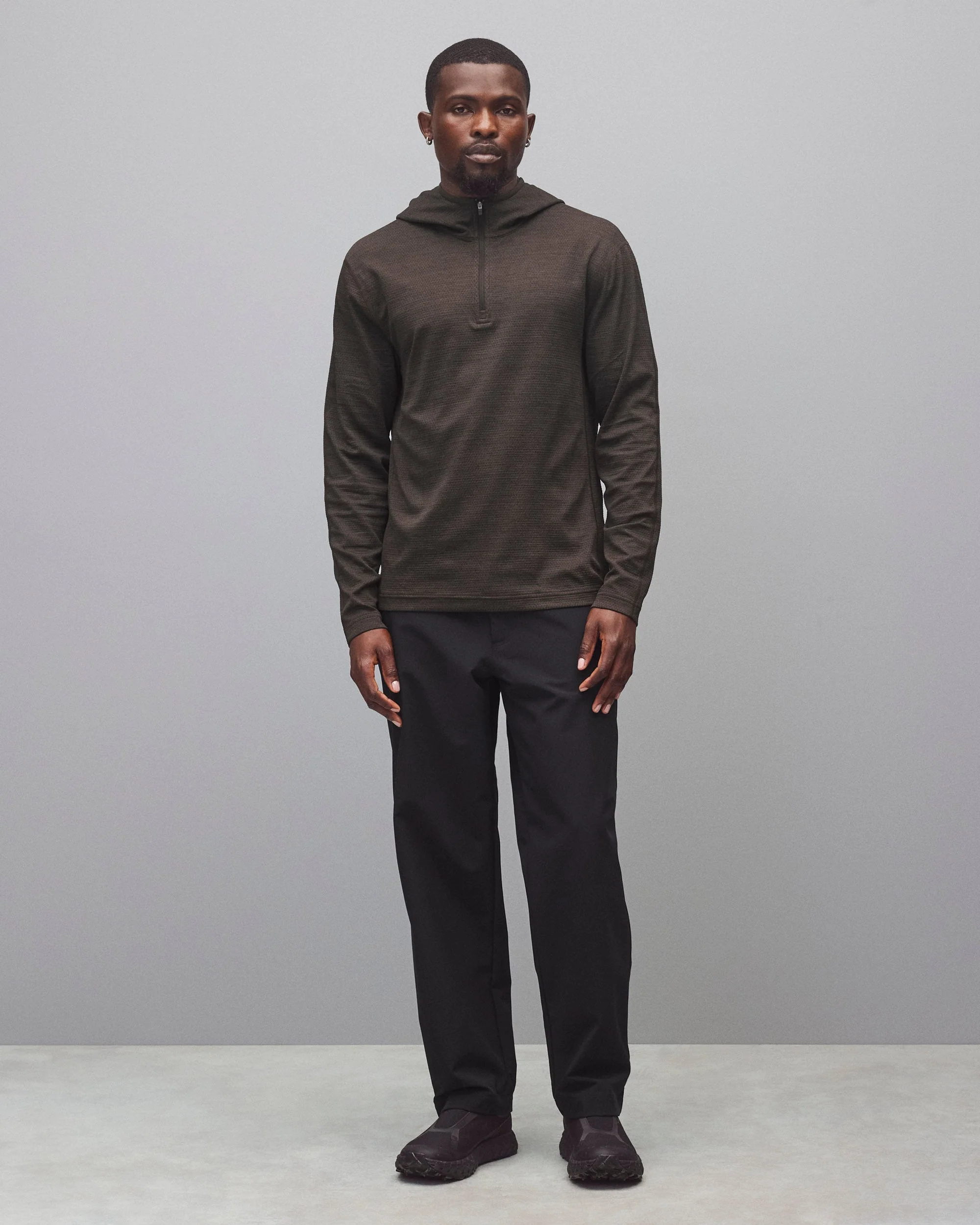 Solotex Mesh Tiebreak Standard Quarter Zip Hoodie - Image 3