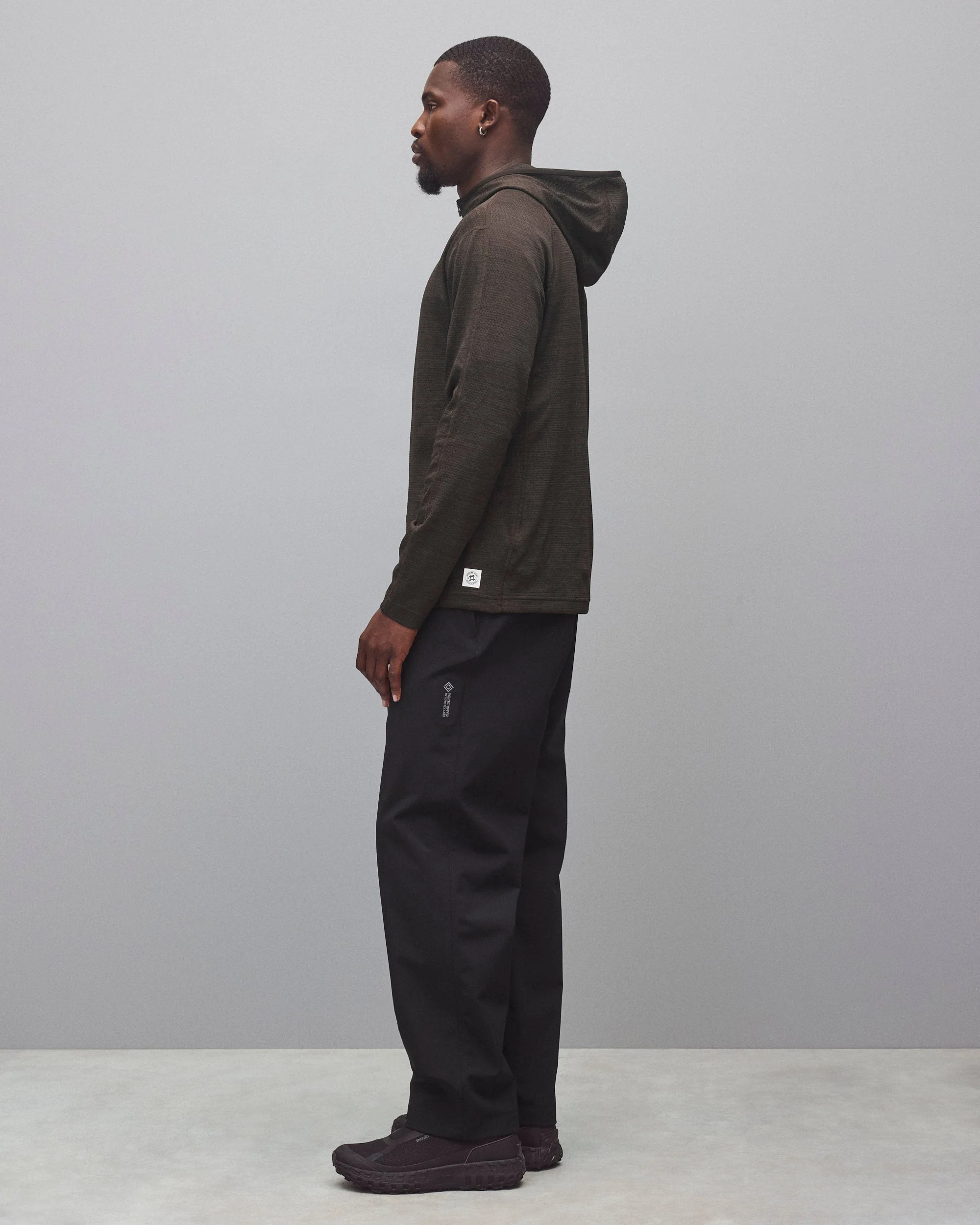 Solotex Mesh Tiebreak Standard Quarter Zip Hoodie - Image 4
