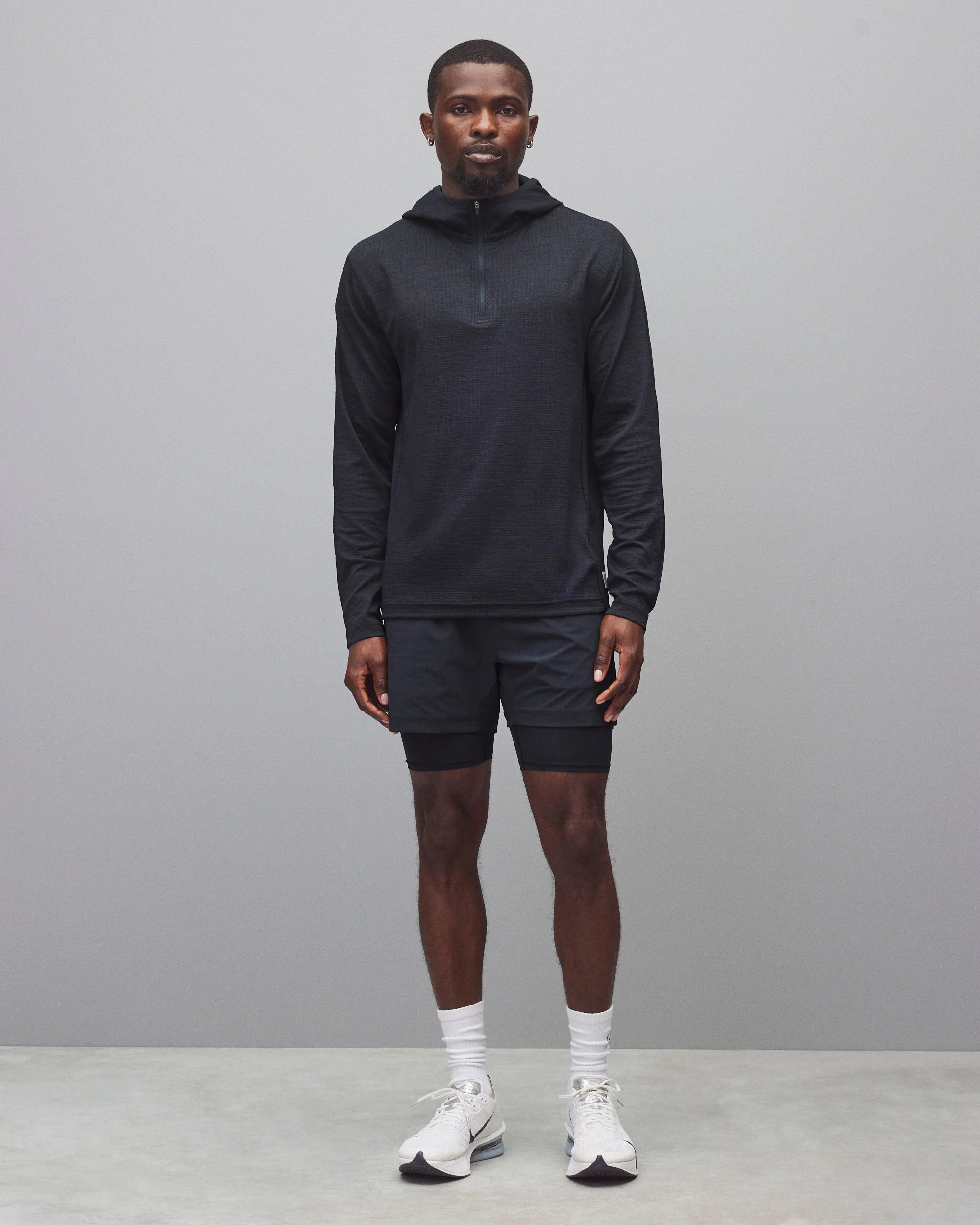 Solotex Mesh Tiebreak Standard Quarter Zip Hoodie - Image 3