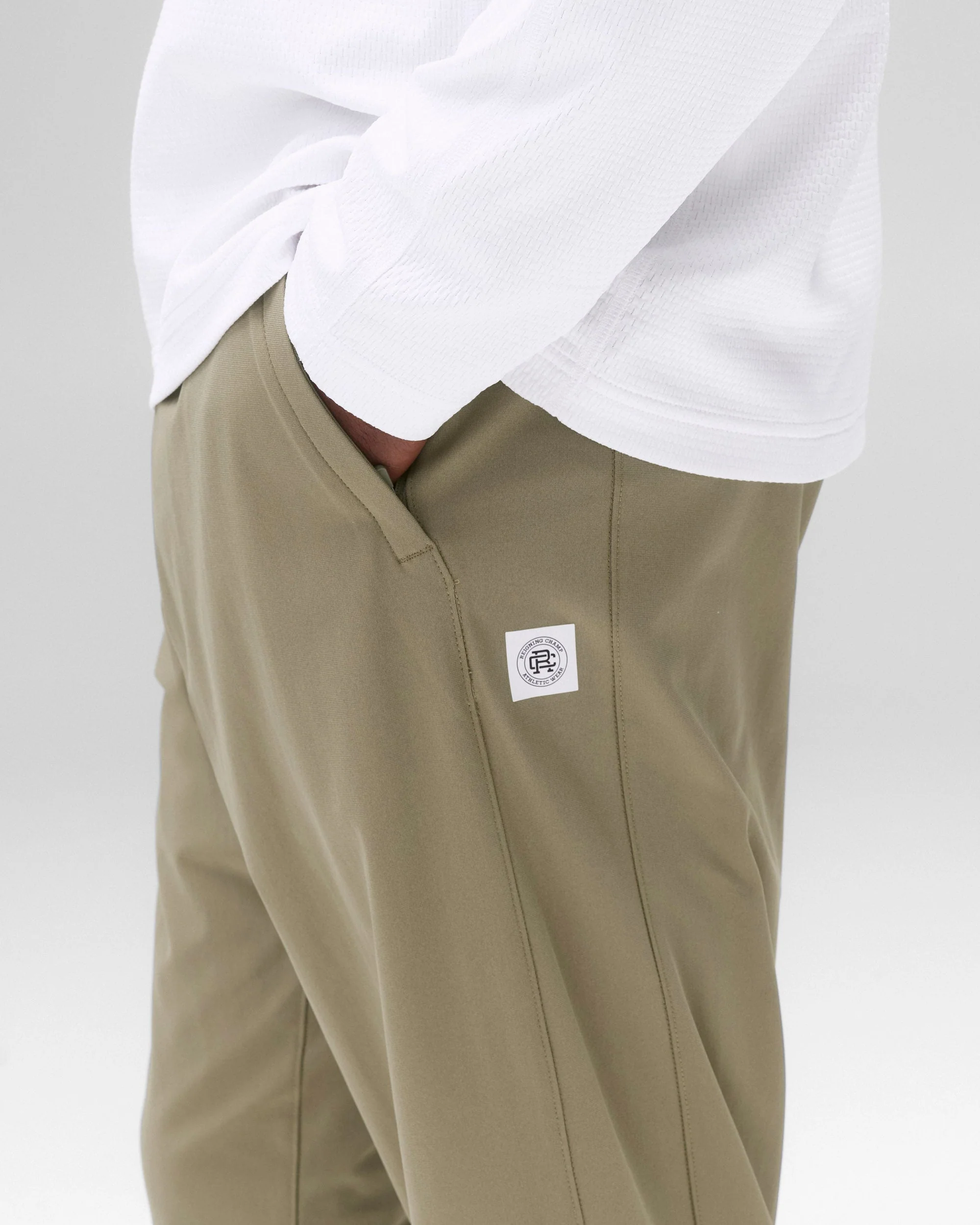 Stretch Warp Knit Coach's Slim Jogger - Image 6