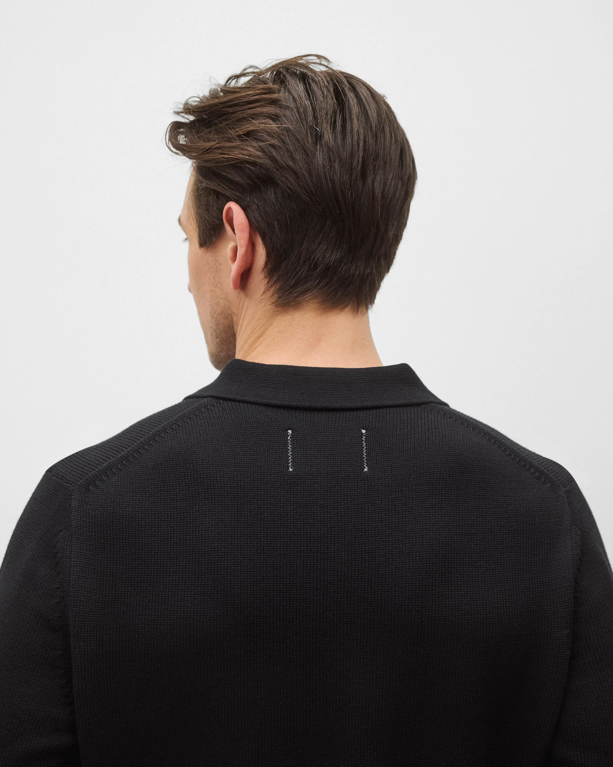 Supima Knit Commodore Polo Sweater - Image 6