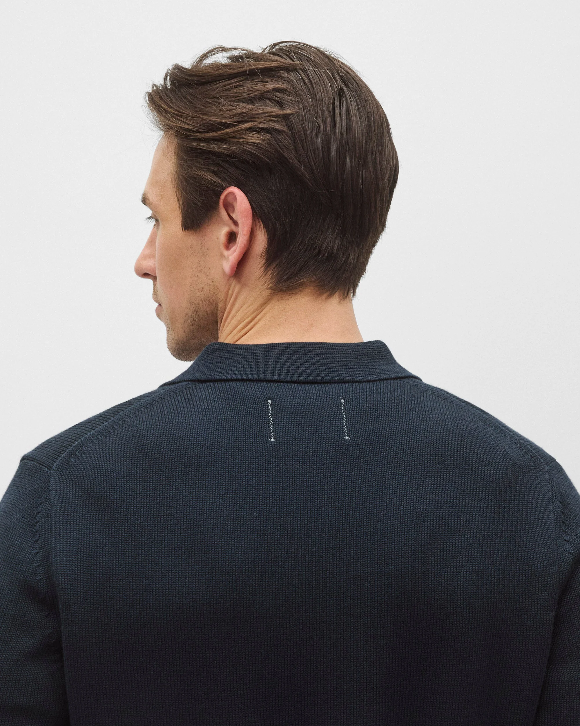 Supima Knit Commodore Polo Sweater - Image 5