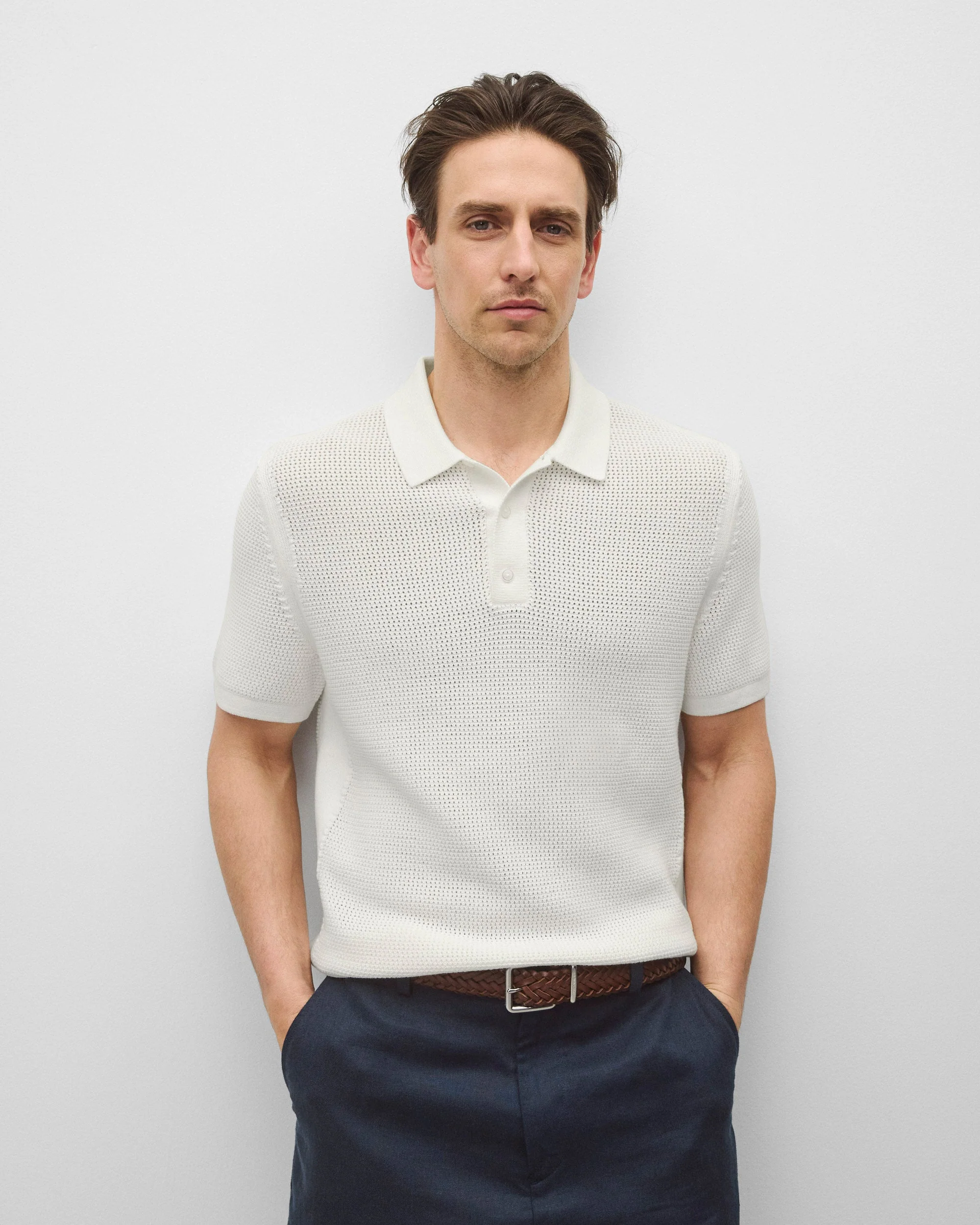 Supima Mesh Cruise Polo - Image 2