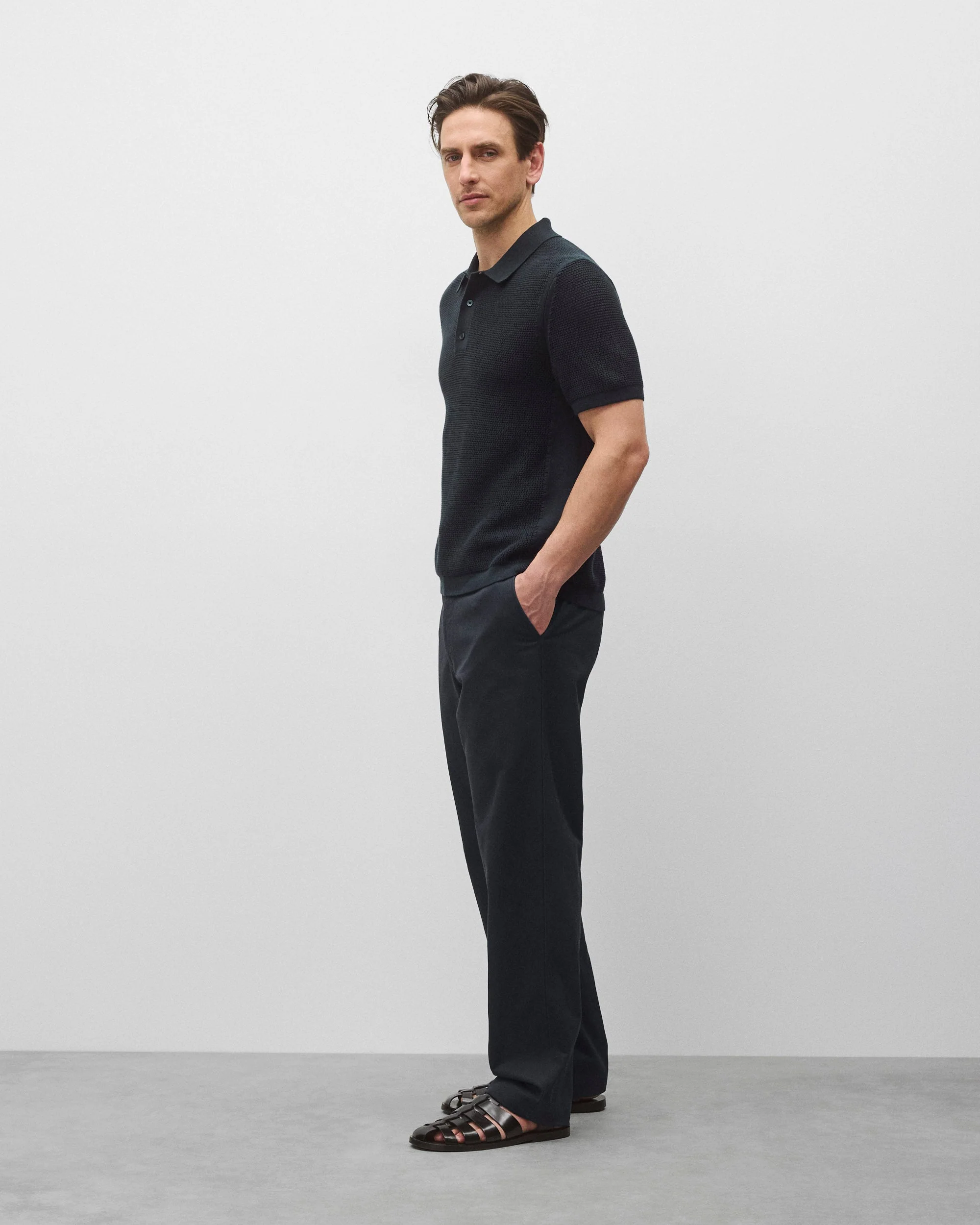 Supima Mesh Cruise Polo - Image 4