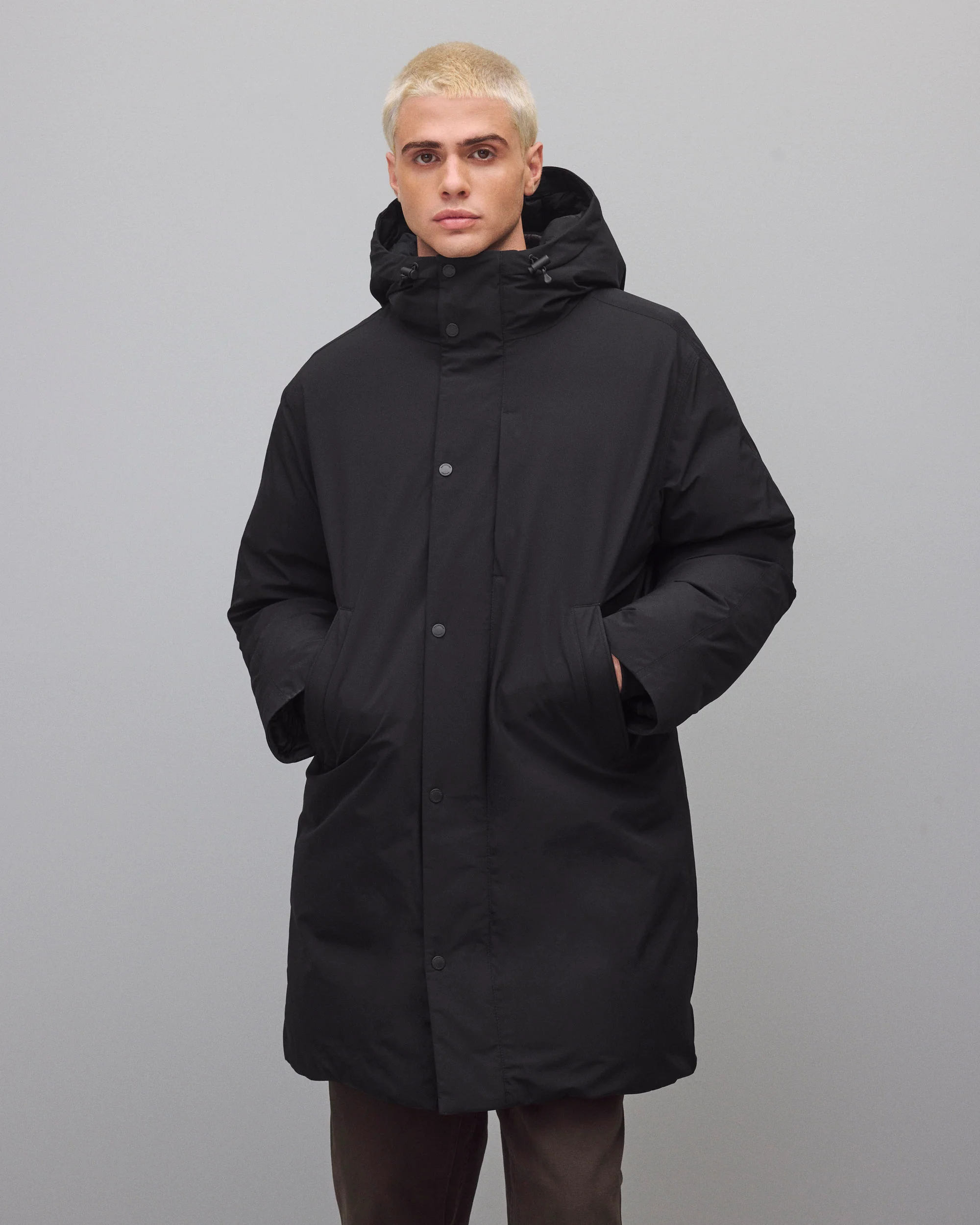 Tech Nylon Sideline Down Parka - Image 2