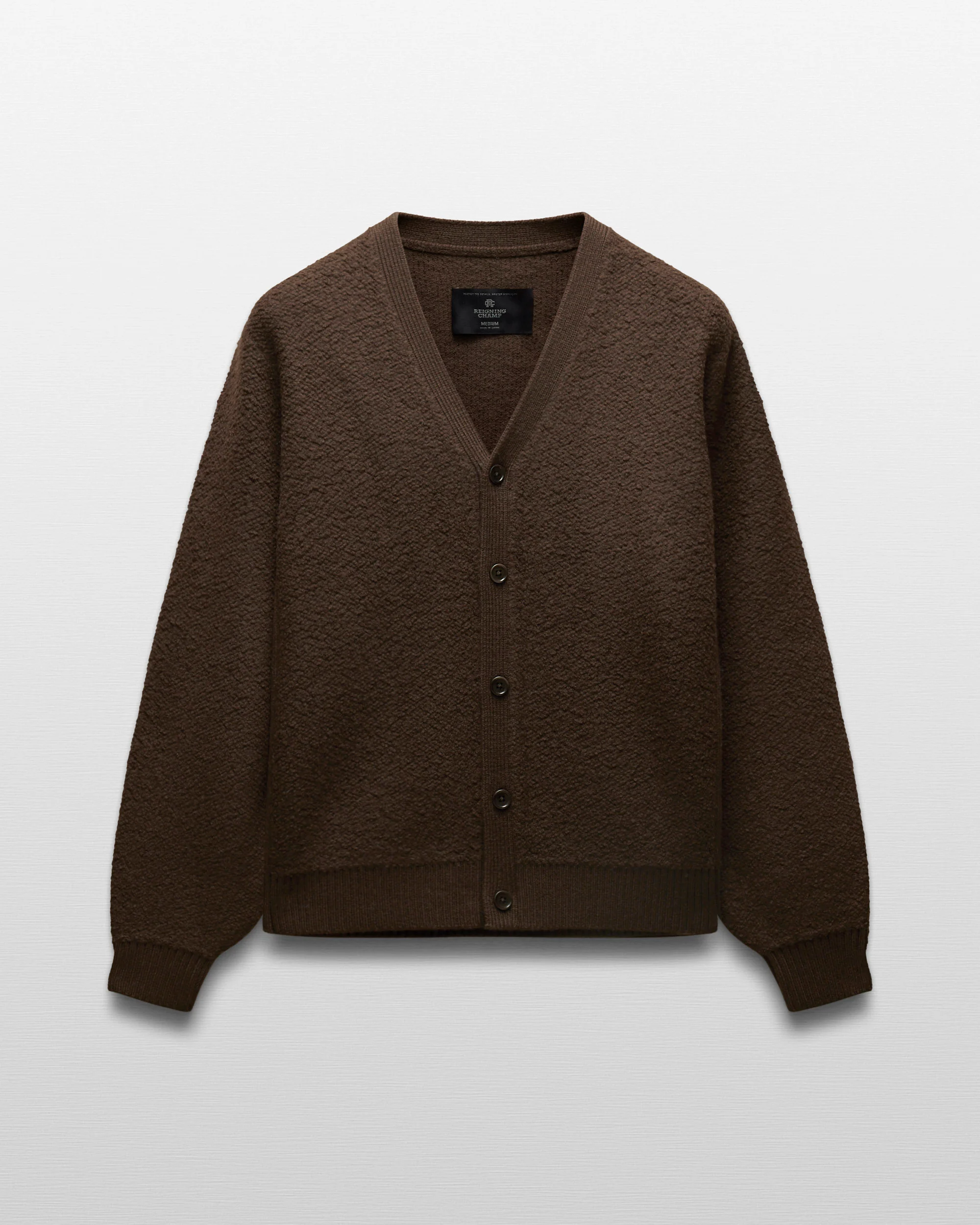 Textured Boucle Turf Cardigan - Image 7