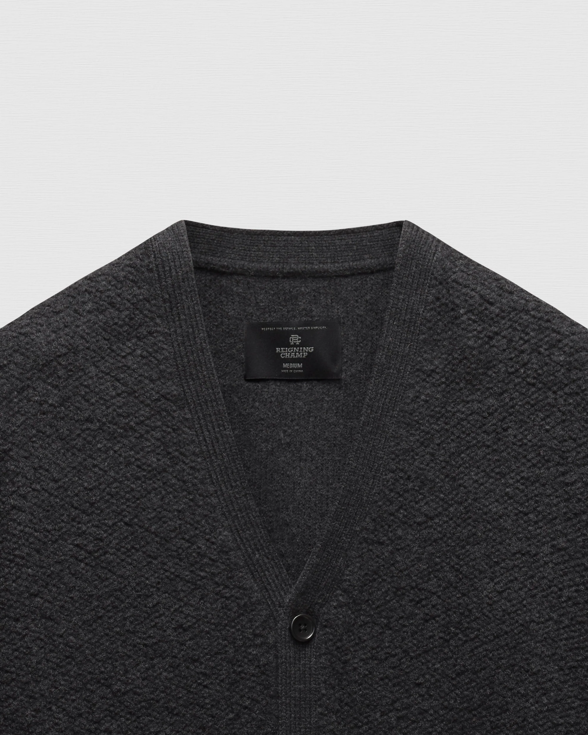 Textured Boucle Turf Cardigan - Image 9