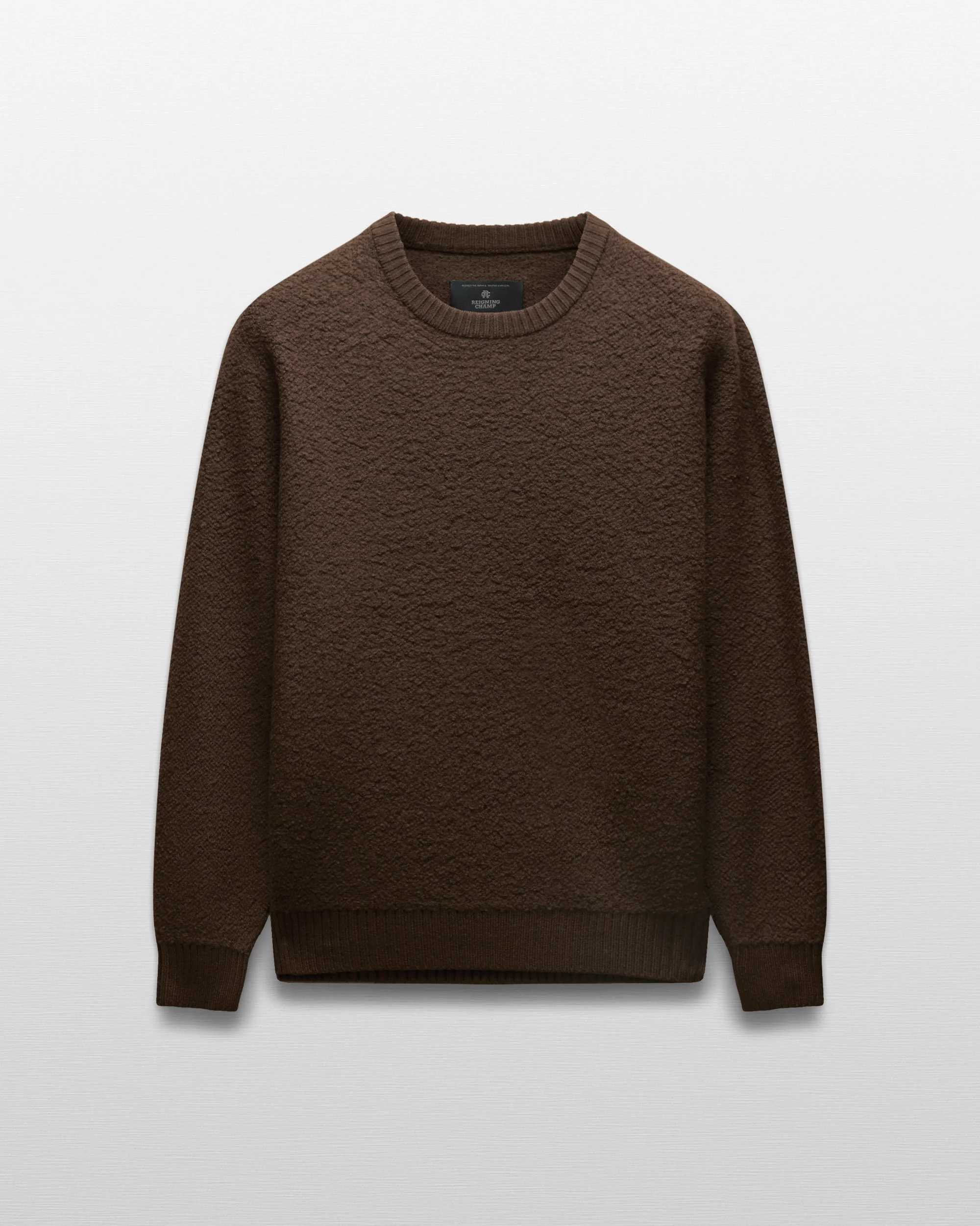 Textured Boucle Turf Crewneck - Image 6