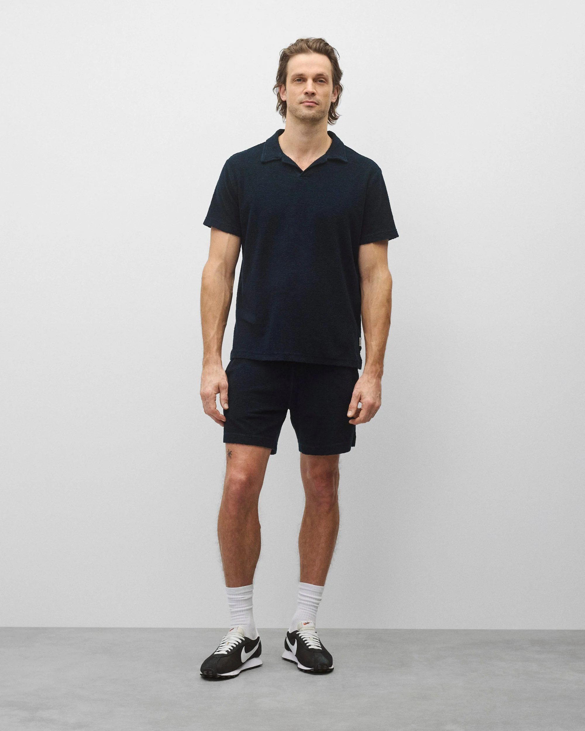 Textured Terry Standard Polo - Image 3