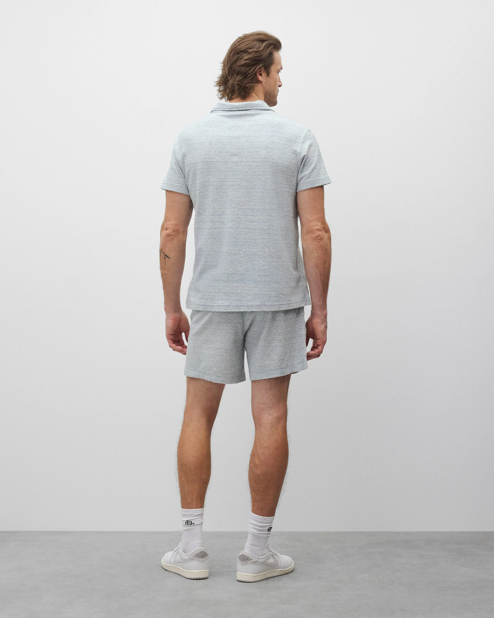 Textured Terry Standard Polo - Image 5
